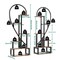 "2 Pack Large Plant Stand Indoor Premium Half Heart Plant Shelf with Hanging Hook "